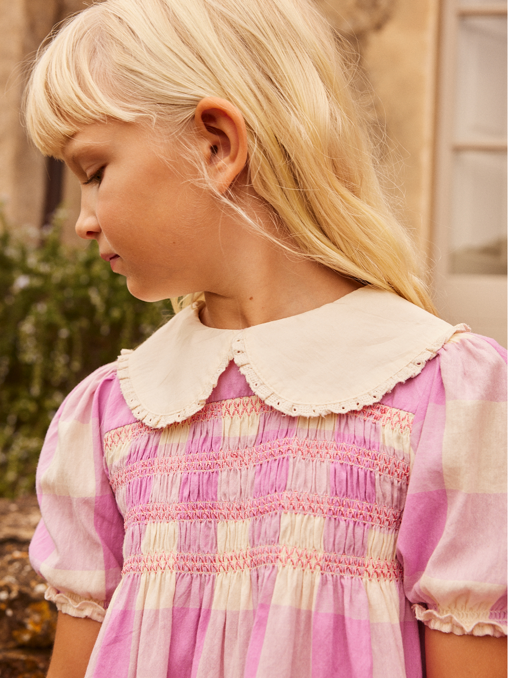 Lalie smocked dress