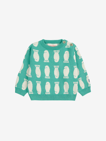 Sweter Lucky Fish jacquard jumper Baby