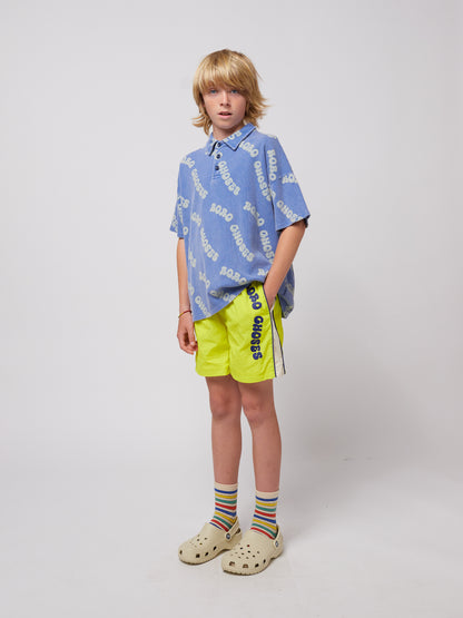 Koszulka Wavy Bobo Choses all over waffle polo shirt