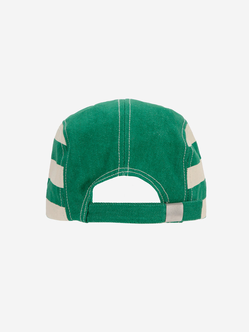 Czapka Bobo Choses Green Stripes cap