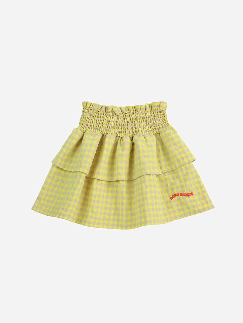 Spódniczka Vichy ruffle skirt