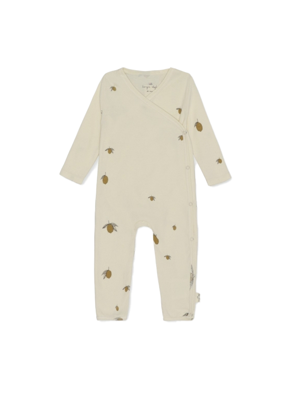 kopertowa piżamka z organicznej bawełny Newborn Onesie