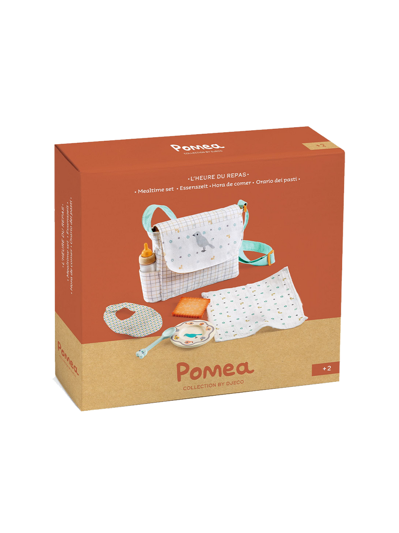 Pomea doll mealtime set