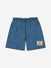 Spodenki Smiling mid denim bermuda shorts