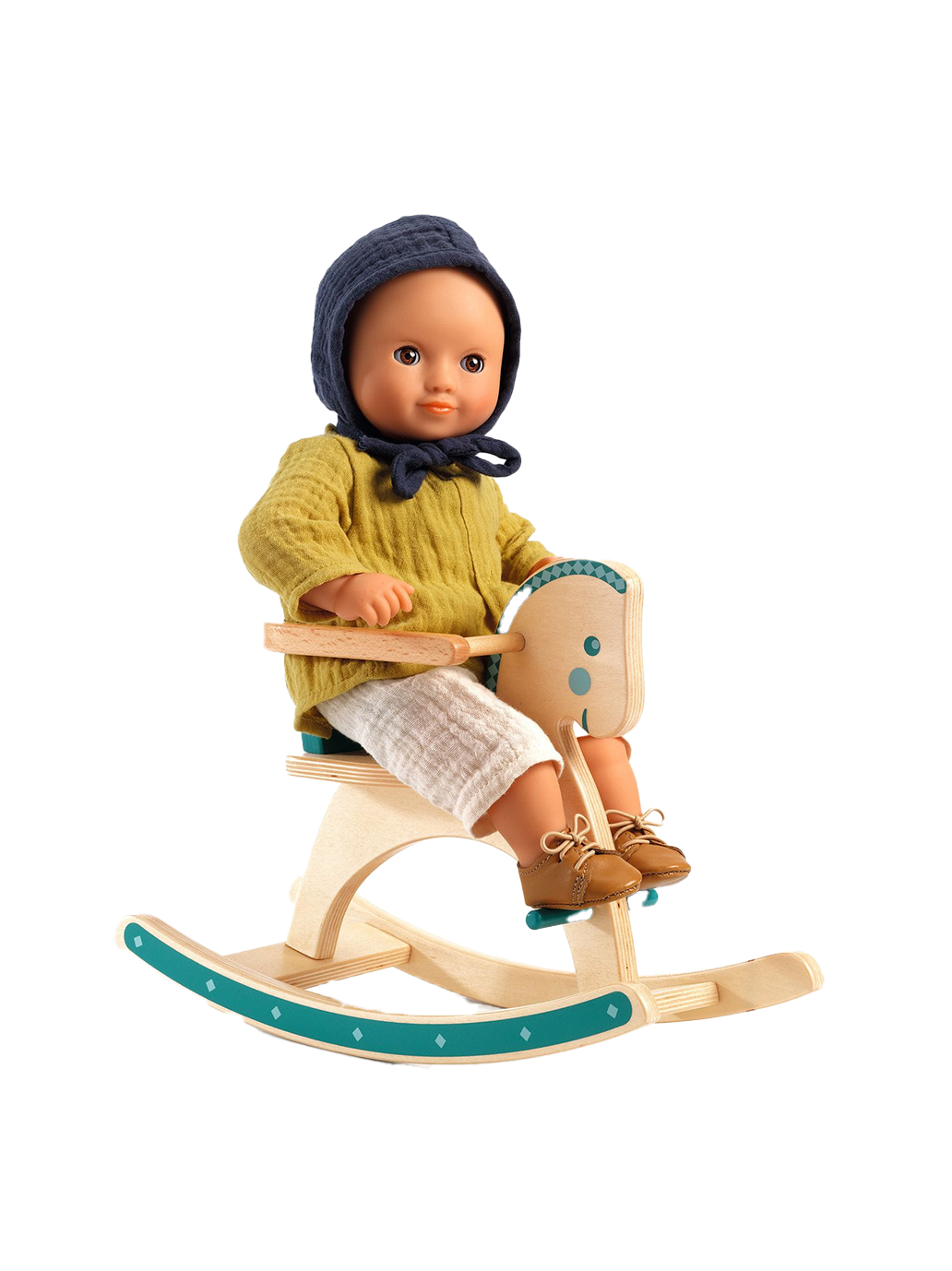 Pomea doll rocking horse