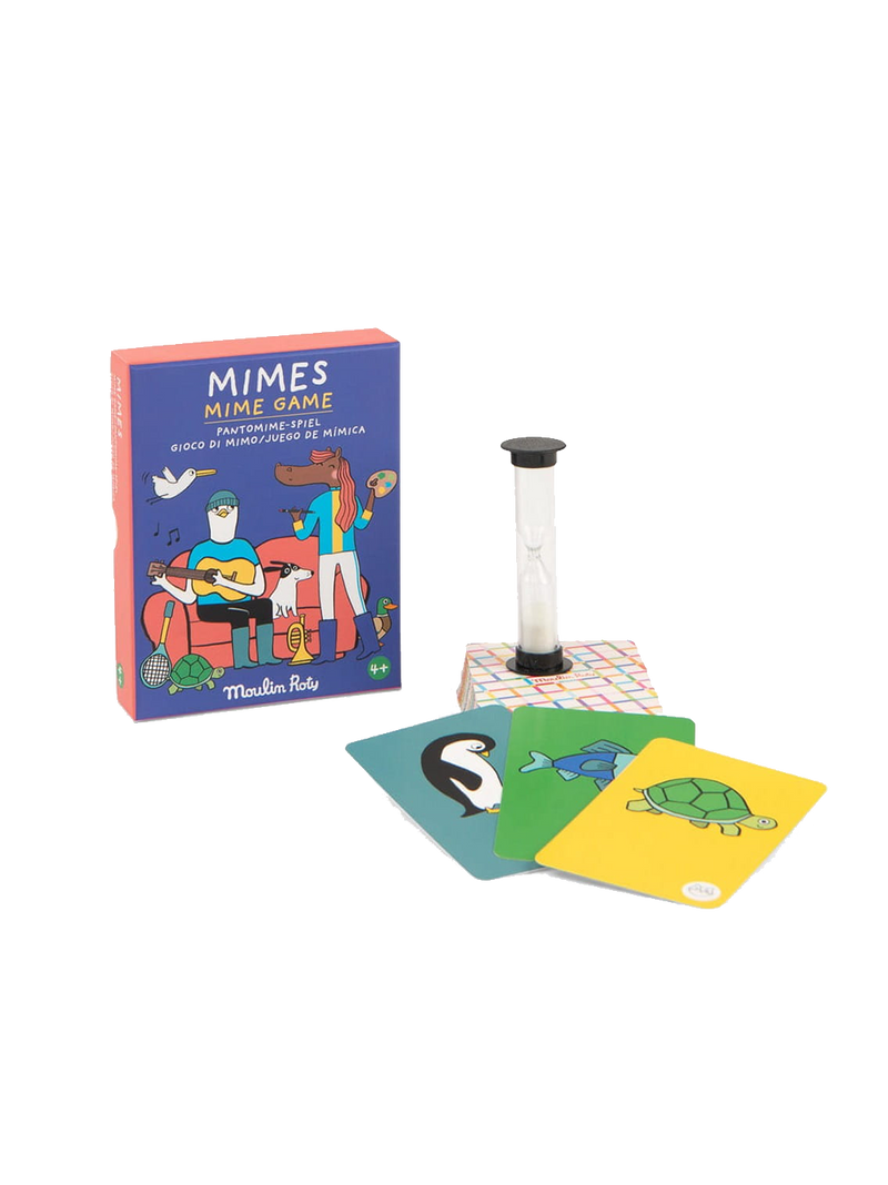 Mime card game